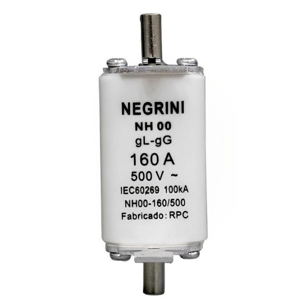 Fusível Nh00 160a X 500 Volts - Nh-00-160-500 - Negrini