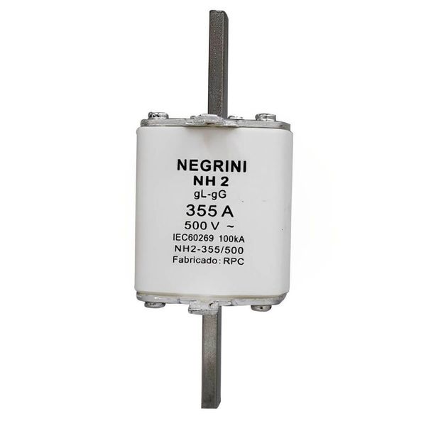 Fusível Nh2 355a X 500 Volts- Nh-2-355-500 - Negrini