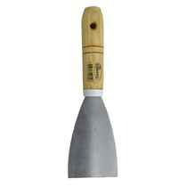 Espátula Em Aço Temperado Com Cabo De Madeira 6 Cm - 0.2602 - Compel