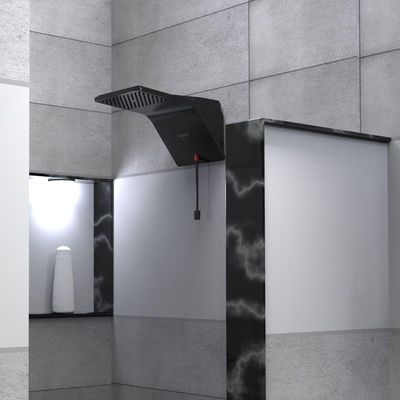 Ducha Ducali Eletrônica Preto 6800 Watts 220 Volts - Ddcel68220bl03 - Zagonel