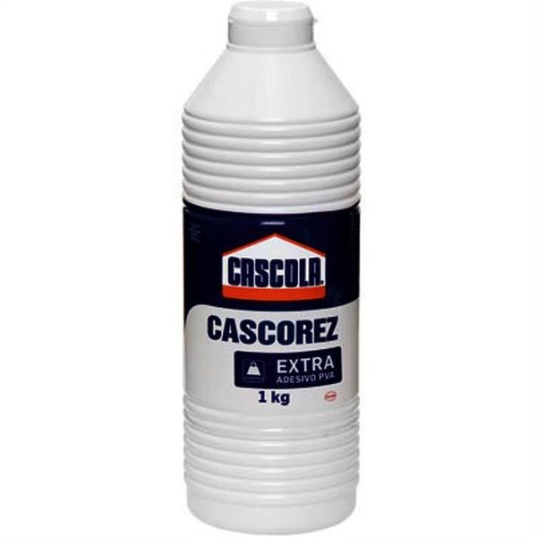 Cola Cascorez Extra 1 Kilo - 1406741 - Cascola Cola Cascorez Extra 1000g Frasco Alba