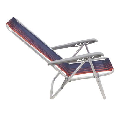 Cadeira De Praia Bali Azul E Laranja - 92900100 - Tramontina