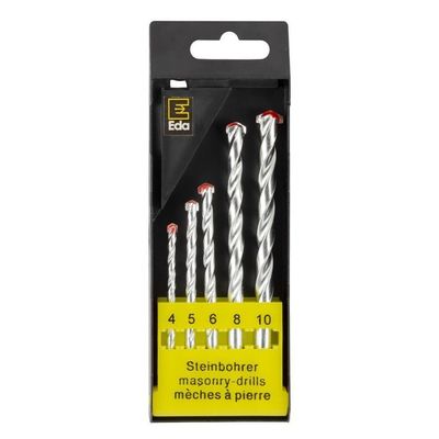 Broca Widia Com 5 Peças - 2wo - Eda Broca Widia Ref.2110 05pcs Eda 2wo