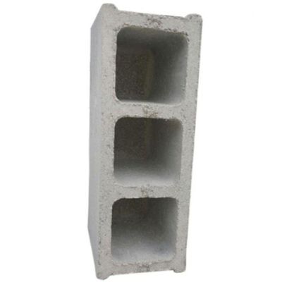 Bloco De Concreto Vedação 14x19x39cm Com Fundo - Vbblocos Bloco Concreto Vedacao 14x19x39cm