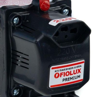 Auto Transformador Premium Inteligente Bivolt 1010 Va - 10103021111 - Fiolux