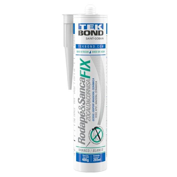 Adesivo Rodapé E Sanca Fix 400 Gramas - Tekbond