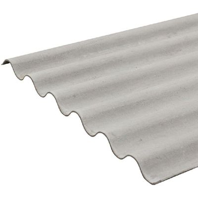 Telha Ondulada 4mm 2.44 Metros X 50cm - 210042445 - Brasilit Telha Fibrotex 4mm 2,44x0,50m Crfs