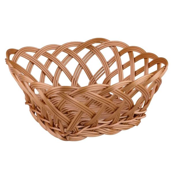 Cesto de Pão Rattan Quadrado 19cm Lily Hauskraft