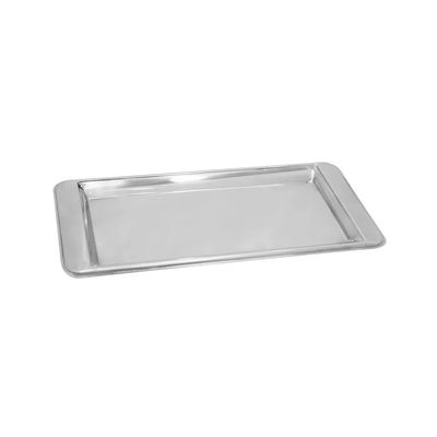 Bandeja Inox Retangular Cafe Cha Restaurante Cafeteria 30cm