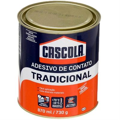 Cascola Tradicional Sem Toluol 730 Gramas - 1406654 - Cascola Cascola Tradicional S-toluol 730g Alba