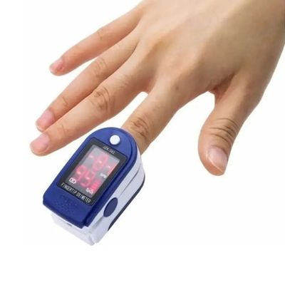 Kit Oxímetro Digital Portátil Para Dedo Medidor de Saturação Pulsação e Aparelho de Medir Pressão Arterial de Braço
