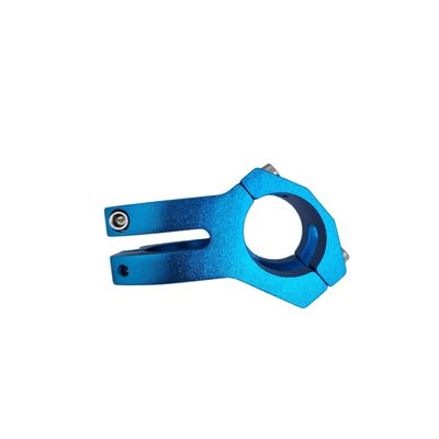 SUPORTE GUIDÃO COLORS ALUMINIO T6 CNC 45MM X 31.8MM AZUL