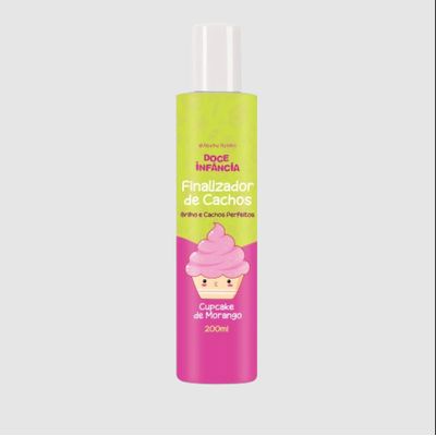Finalizador E Modelador De Cachos Cupcake de Morango 200ml (7074)