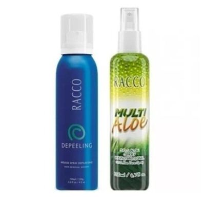 Kit 1 Depeeling Racco + 1 SOS Aloe Vera
