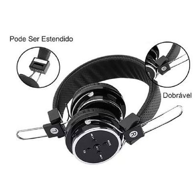 Headset B 05 B05 Fone De Ouvido Bluetooth Sem Fio Sd Fm P2