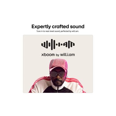 Caixa de Som LG XBoom Stage301 Bluetooth 120W 12h Bateria Karaokê AI by will.i.am