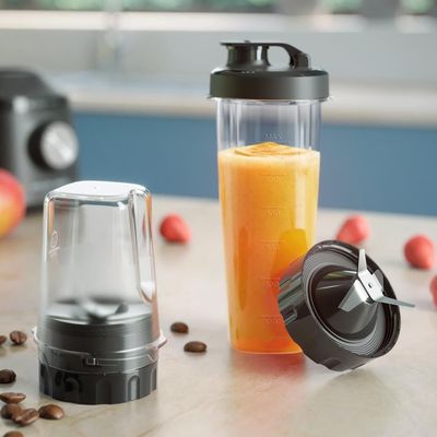 Liquidificador Philips Walita Série 3000 HR2272 700W 2L Jarra de Vidro 5 Velocidades Preto Preto / 220