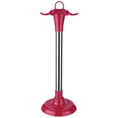 Conjunto de Utensílios de Cozinha Euro em Silicone com 7 Peças - Vermelho