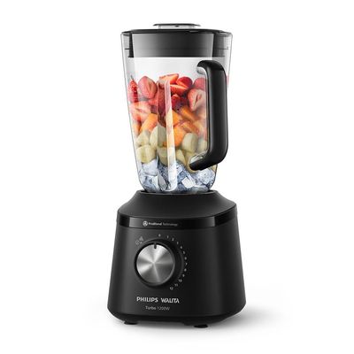 Liquidificador Philips Walita Série 3000 HR2271 1200W 3L 12 Velocidades Preto Preto / 110