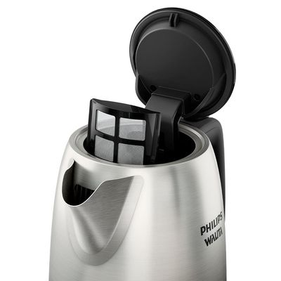Chaleira Elétrica Philips Walita S3000 HD9350 1,7L Desligamento Automático Filtro Micromesh Inox Inox / 220