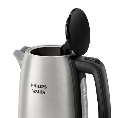 Chaleira Elétrica Philips Walita S3000 HD9350 1,7L Desligamento Automático Filtro Micromesh Inox Inox / 220