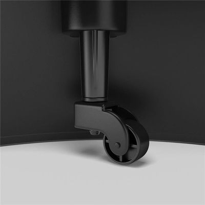 Escada Móvel FlashLimp com Rodízios  Preta