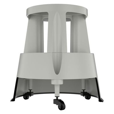 Escada Móvel FlashLimp com Rodízios  Cinza