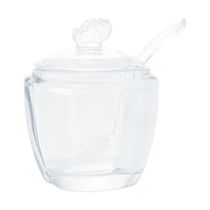 Açucareiro com Colher e Tampa Wolff Butterfly 130ml Vidro