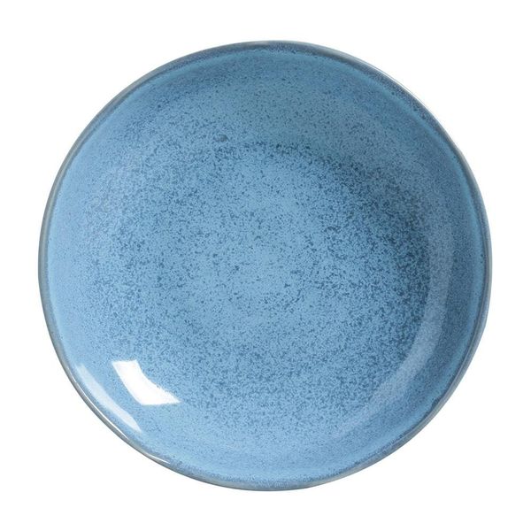 Conjunto de Pratos Fundos Porto Brasil Bio Breeze Azul 830ml 6 Peças