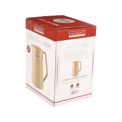Garrafa Térmica Hauskraft Desiree Bege  700 ml