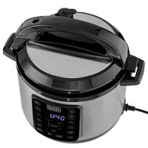 Panela de Pressão Elétrica Black+Decker PP900G Gourmand Gris 5L 900W Inox