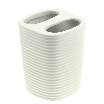 Conjunto para Banheiro Wolff Lines Branco - 3 Peças