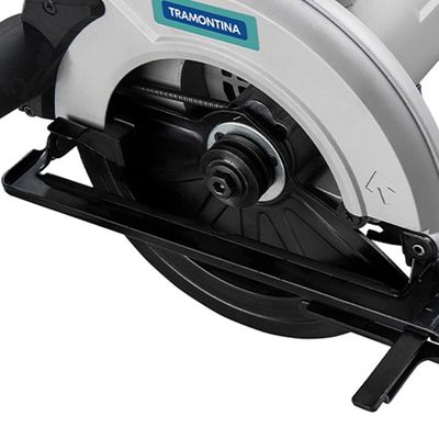 Serra Circular Tramontina Cinza com 5500 RPM - 1400W 110