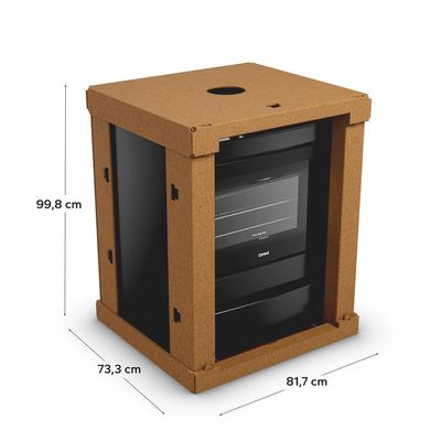 Fogão 5 Bocas Consul CFS5VBE com Mesa de Vidro e Acendimento Automático Preto - Bivolt