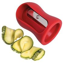Ralador Apontador Espiral Aço Inox Euro Home - Vermelho