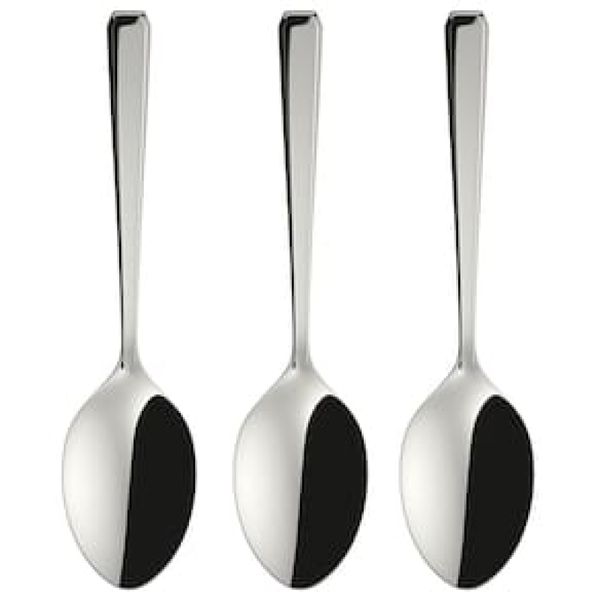 Conjunto de Colheres para Café Euro Home Aço Inox  3 Peças