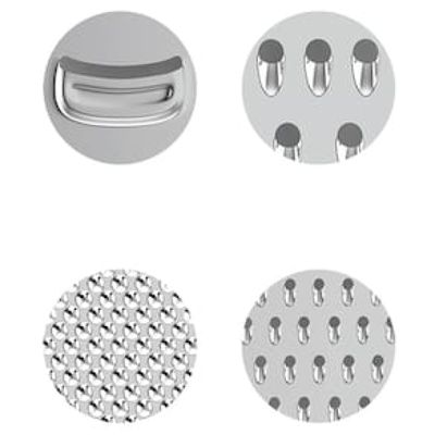 Ralador 4 Faces 8 Inox Euro Home - Vermelho