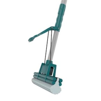 Mop Limpeza Geral Plus FlashLimp MOP7671 Lava e Seca  Verde Esmeralda