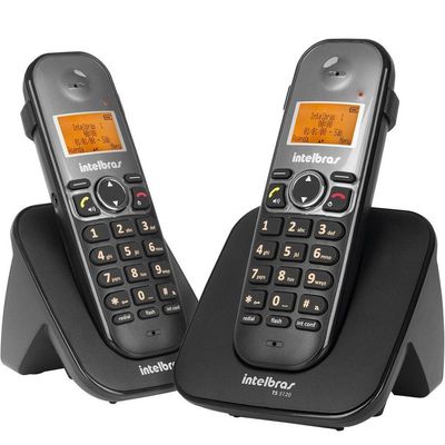 Intelbras Sem Fio Ts 5122 Base E Ramal - Preto - 4125122