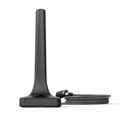 Antena Digital Hdtv 4 Em 1 Vhf-uhf-fm-hdtv Uso Interno Ou Externo Com Cabo 2,5 Metros Dtv-200