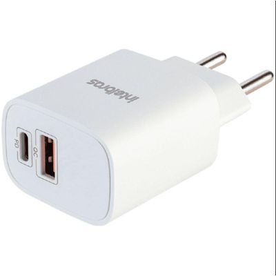 Carregador Carga Rapida 20w Usb E Usb-c Apple-sams - 4820046 Branco Bivolt