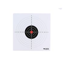 Alvo Para Airguns Airsoft Preto 140x140mm Pct Com 10un - Qgk
