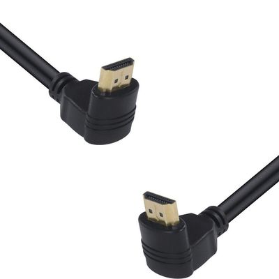 Cabo Hdmi 2.0 4k Ultra Hd 3d Conexao Ethernet Conectores 90* 2 Metros - H20b90-2