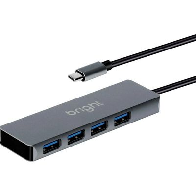 Hub Usb 4 Portas Bright Hb001 Hdmi 4k