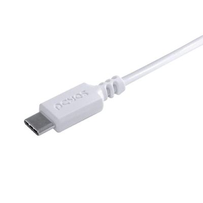 Cabo Para Celular Smartphone Usb A 2.0 Para Usb Tipo C 50 Cm Branco - Puacb-05
