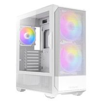 Gabinete Gamer Antec Nx416l Lateral Vidro Temperado Atx-m-atx-itx 2 Fans 120mm Argb Branco - 0-76