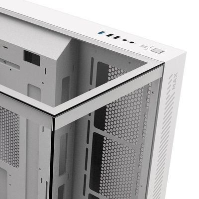 Gabinete Gamer Forcefield Max White Ghost - Gffmaxwg