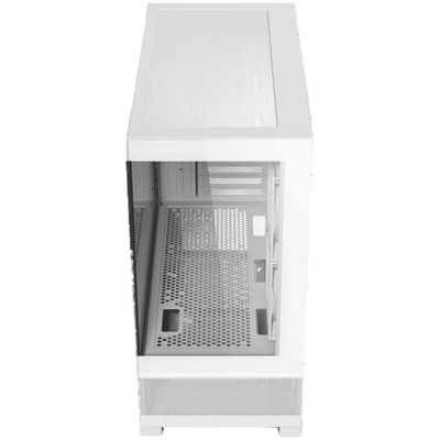 Gabinete Gamer Antec Cx500m Rgb White Lateral De Vidro Temp 4mm Micro-atx-itx Com 3 Fans Rgb 12