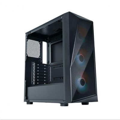 Gabinete Cooler Master Cmp 520 Lateral De Vidro - 3 Fans Led Argb- Preto - Cp520-kgnn-s00