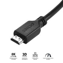 Cabo Hdmi Ultra 2.1 28awg Puro Cobre 8k 1 Metro - Phm21-1